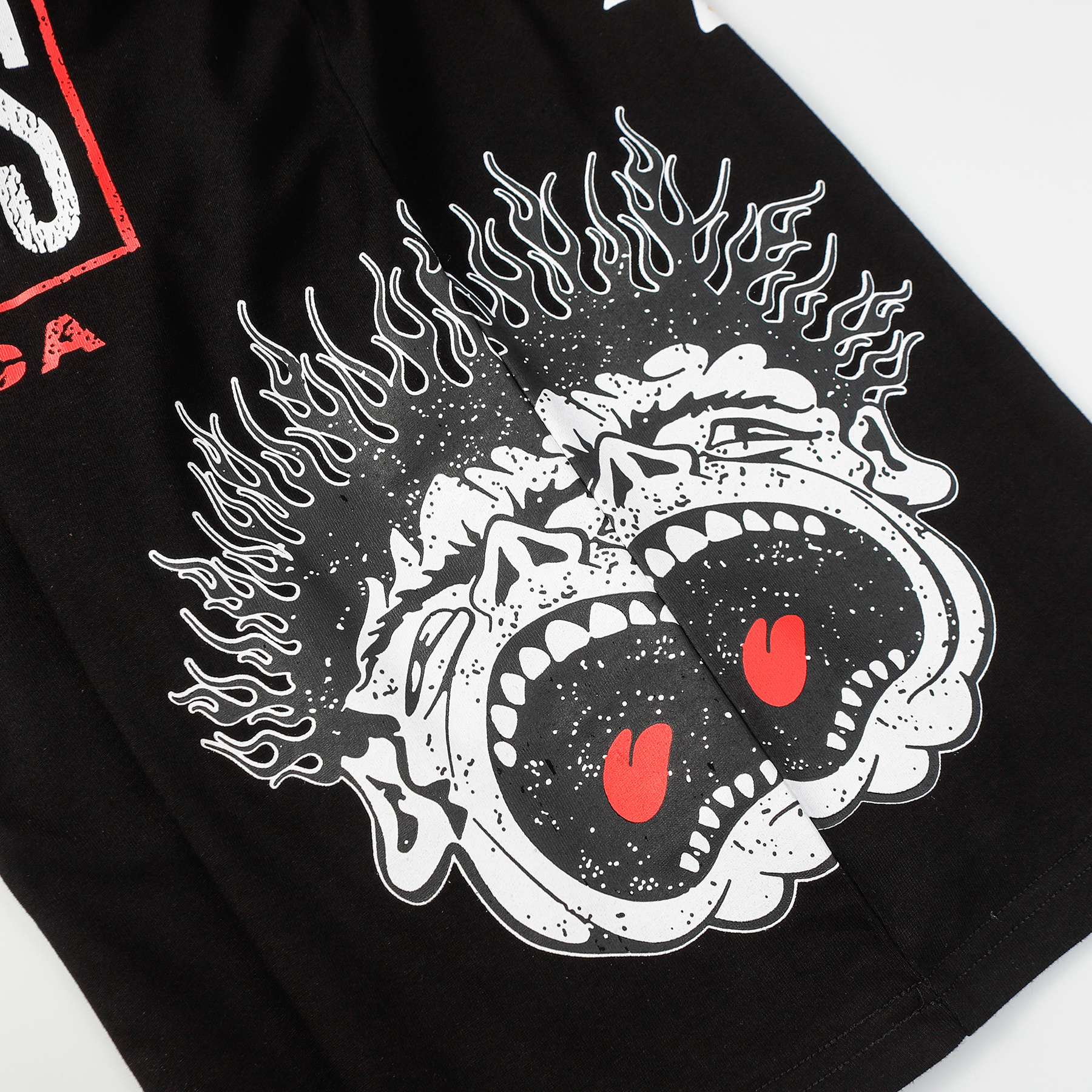 Hellstar Silent Ride Long-Sleeve T-Shirt D3230 Black/White