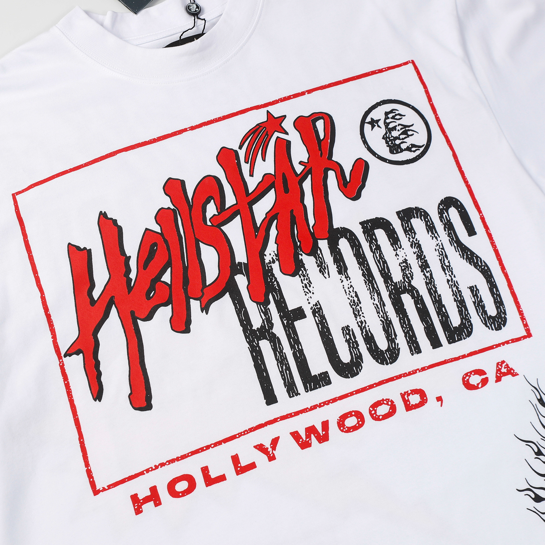 Hellstar Silent Ride Long-Sleeve T-Shirt D3230 Black/White