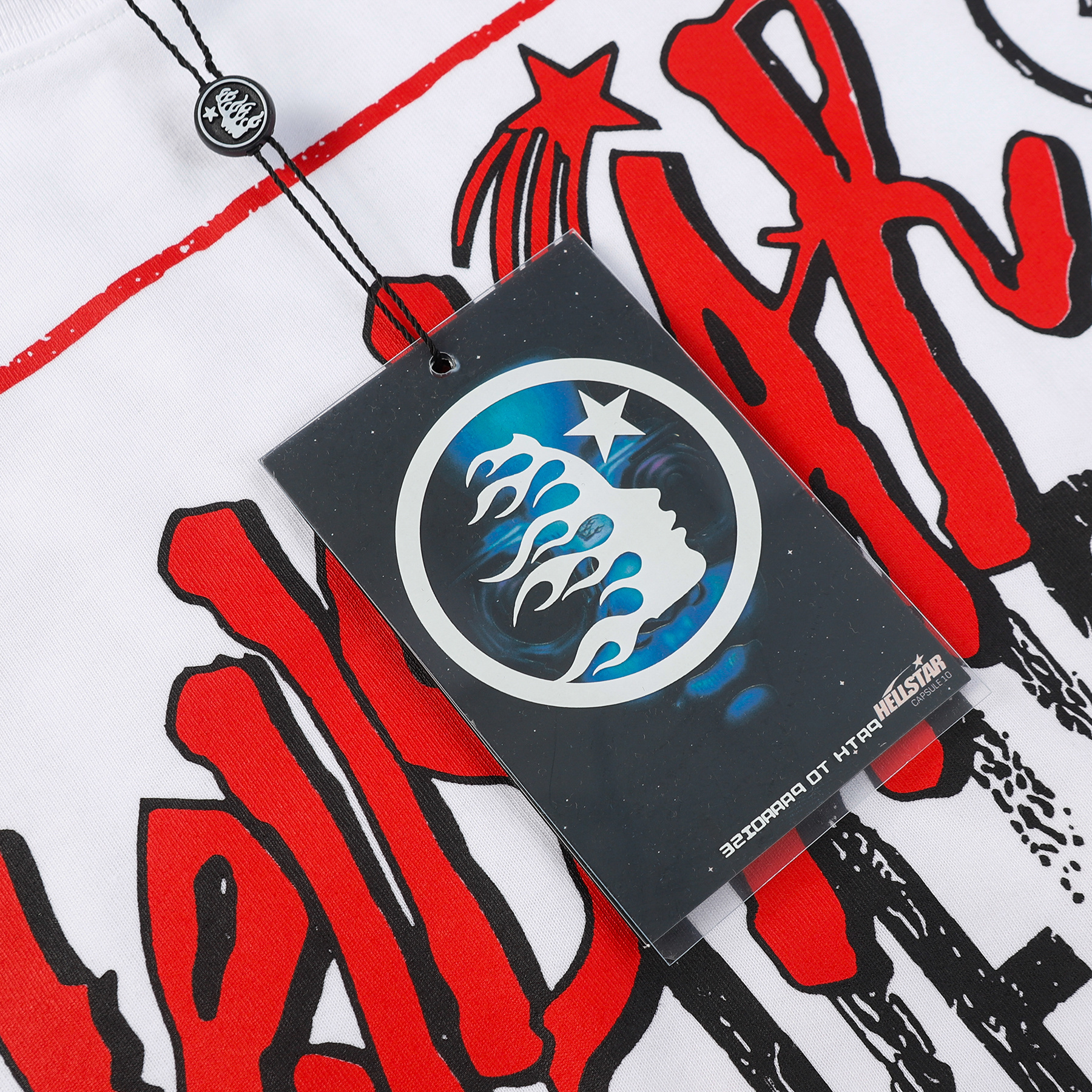 Hellstar Silent Ride Long-Sleeve T-Shirt D3230 Black/White