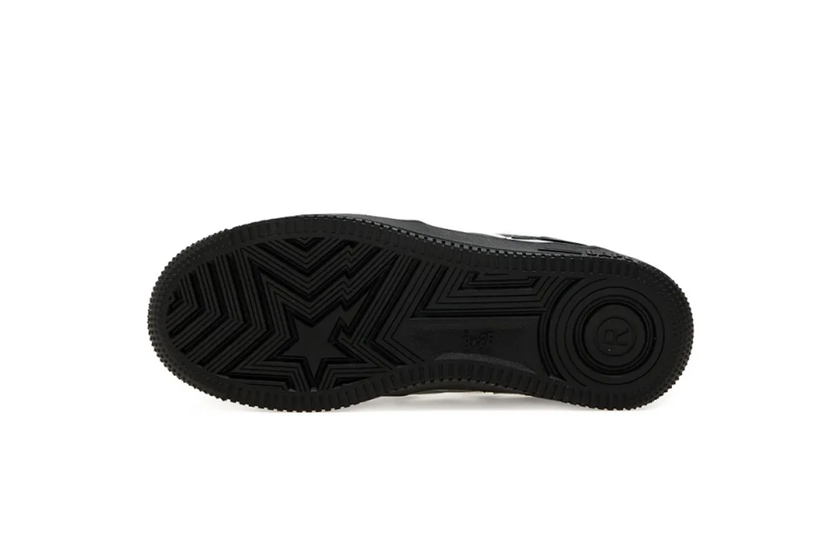 A Bathing Ape Bape Sta™ #2 star low-tops sneakers Black