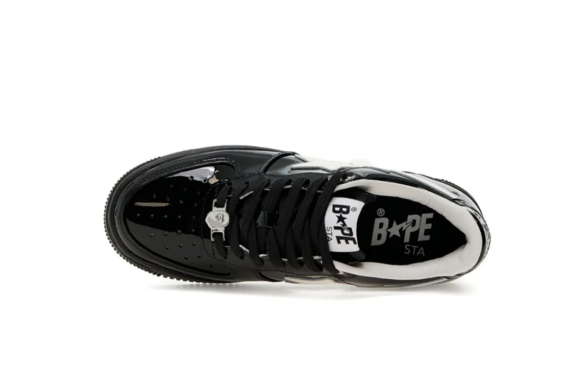 A Bathing Ape Bape Sta™ #2 star low-tops sneakers Black