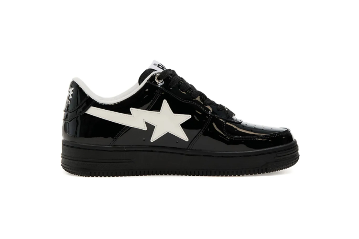 A Bathing Ape Bape Sta™ #2 star low-tops sneakers Black