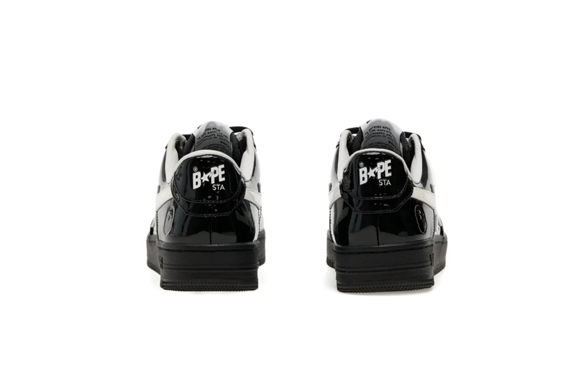 A Bathing Ape Bape Sta™ #2 star low-tops sneakers Black
