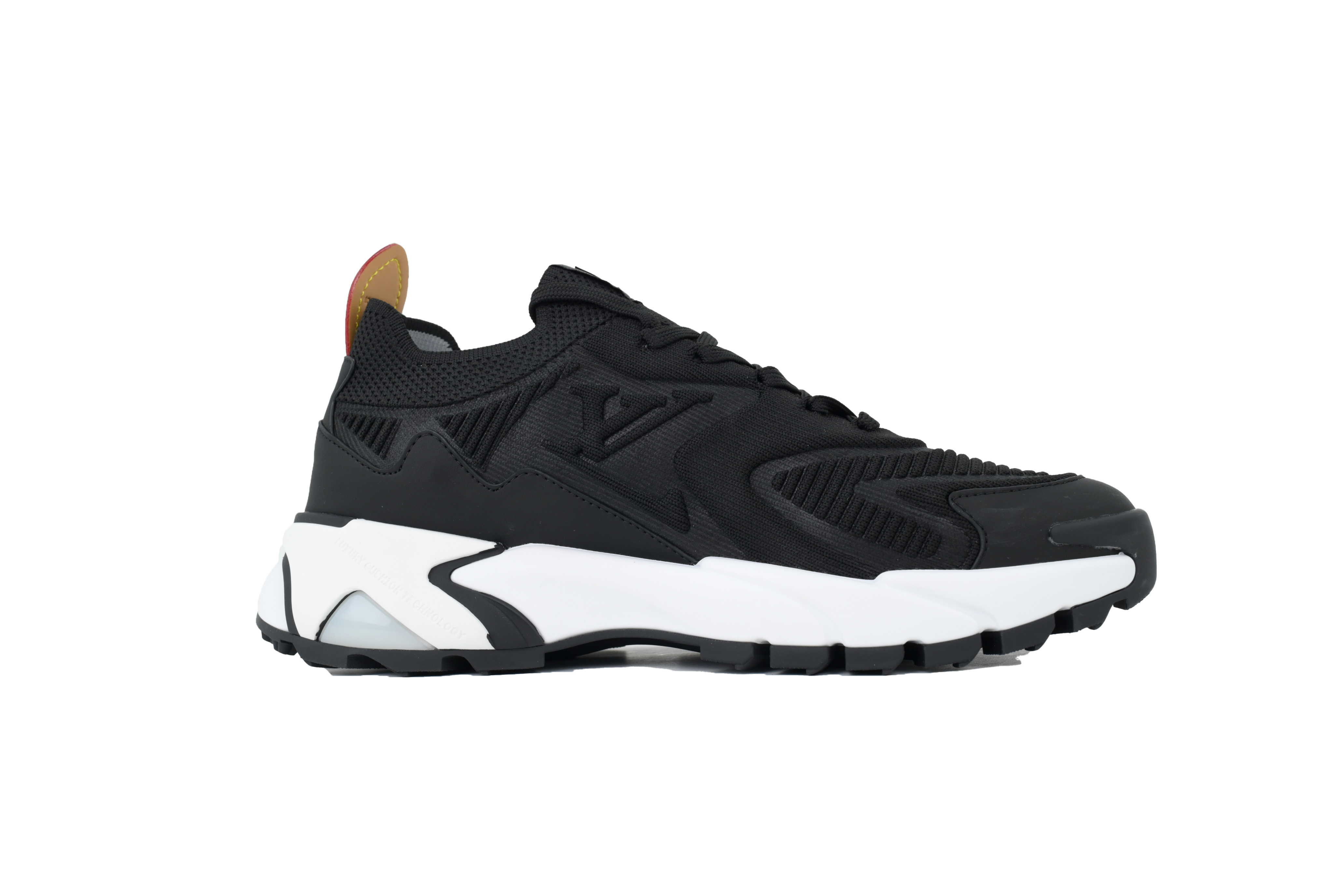 Louis Vuitton Runner Tatic Sneaker Black And White
