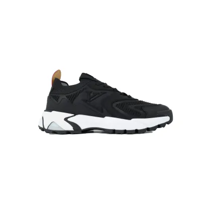Louis Vuitton Runner Tatic Sneaker Black And White 02