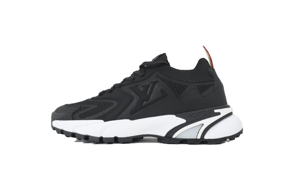 Louis Vuitton Runner Tatic Sneaker Black And White