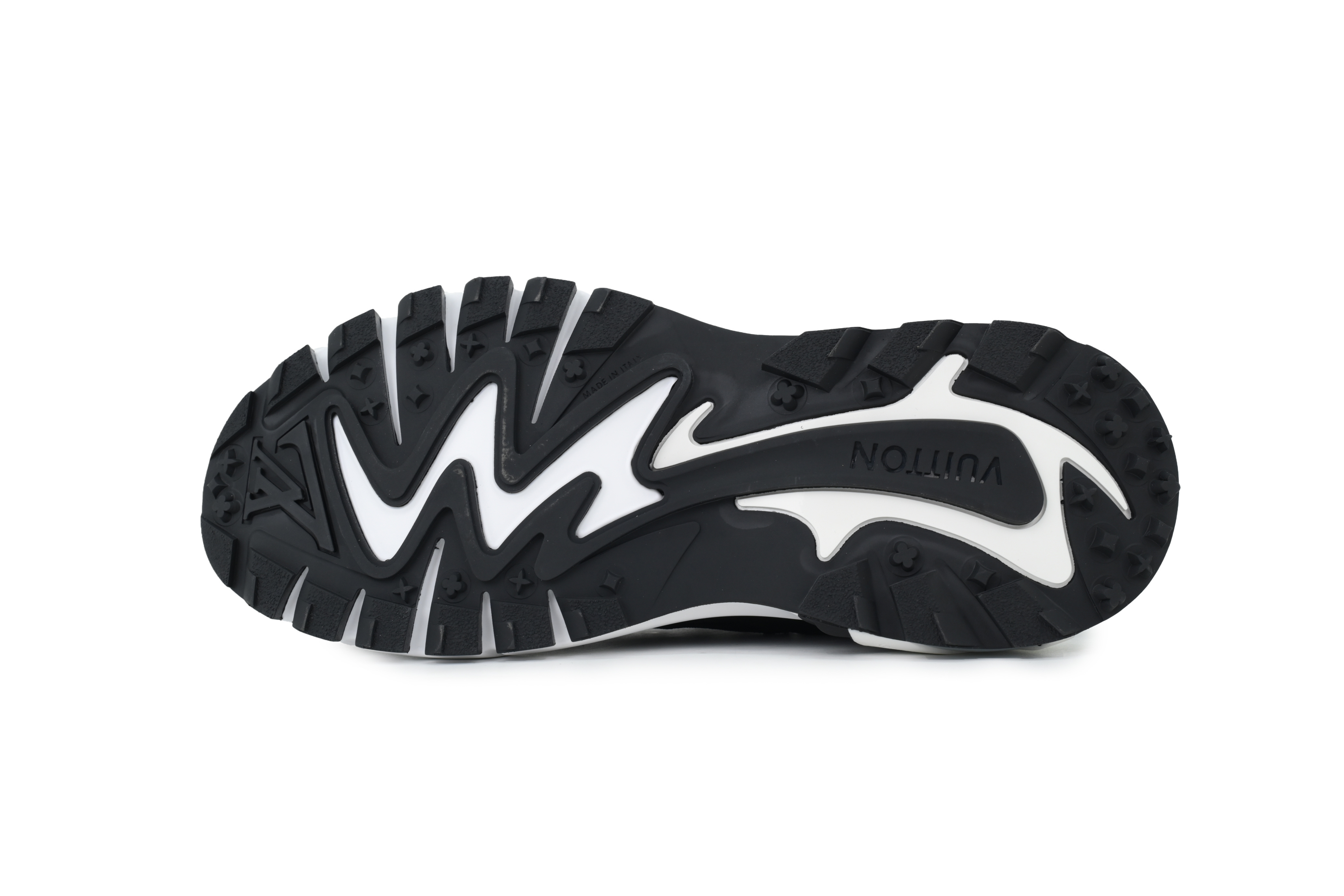 Louis Vuitton Runner Tatic Sneaker Black And White