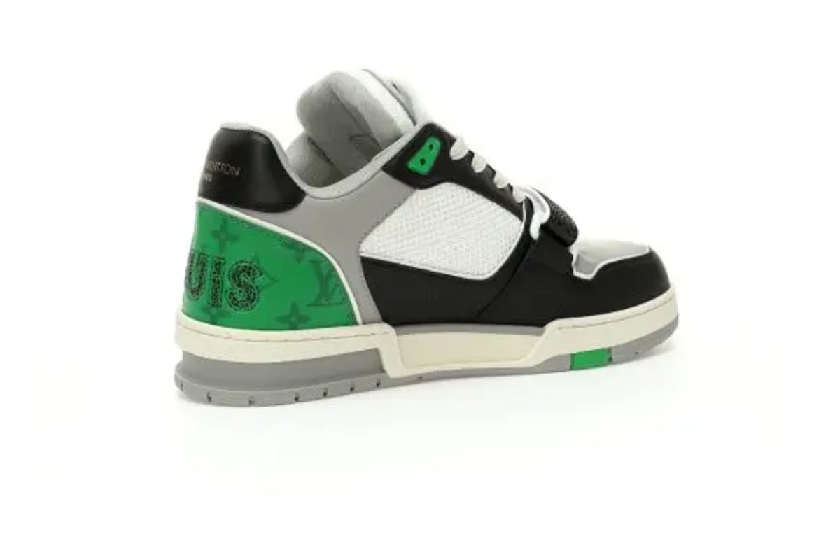 Louis Vuitton Trainer Black / Green / Grey
