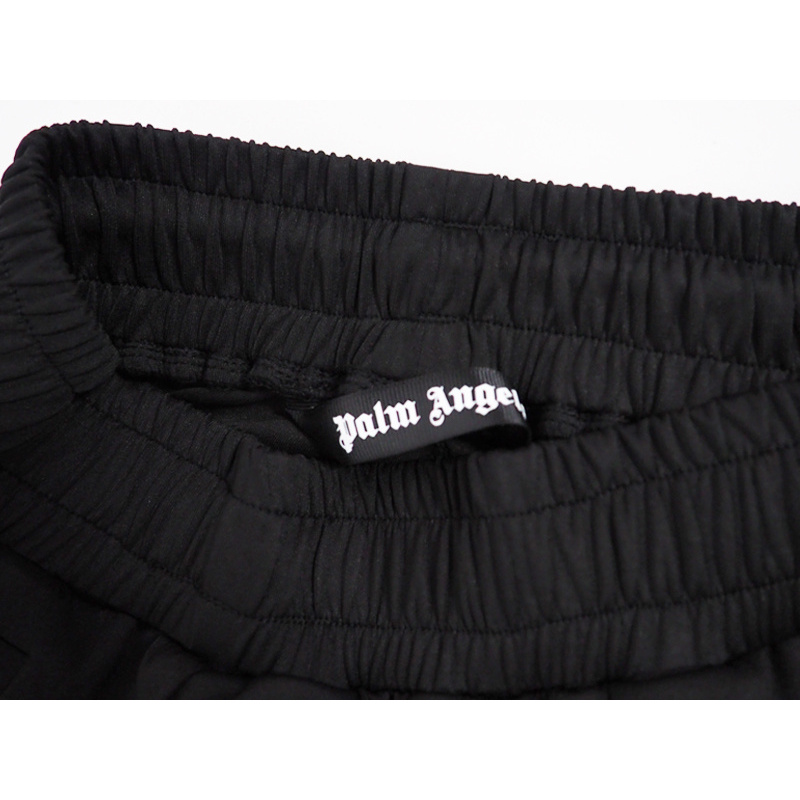 Palm Angels Zip-Up Striped Rainbow Classic Track Jacket & Pants Set Black