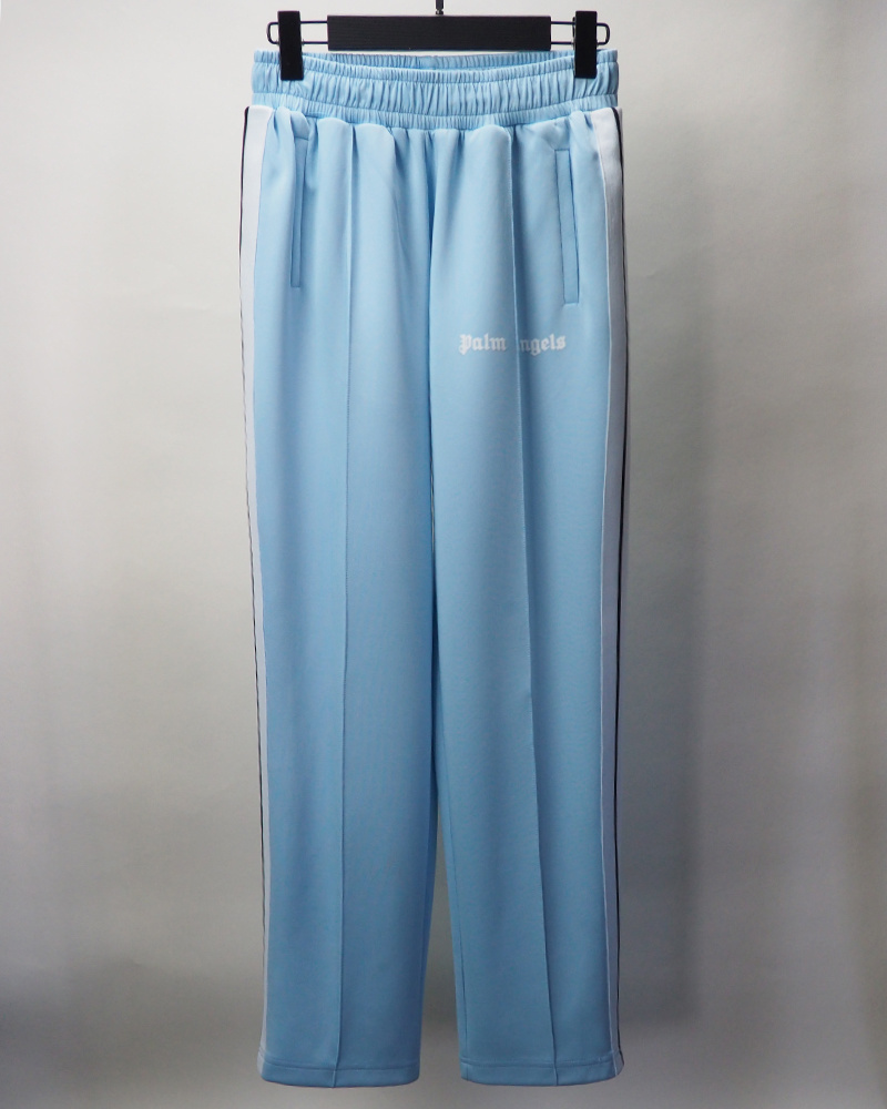 Palm Angels Zip-Up Classic Track Jacket & Pants Set Sky Blue