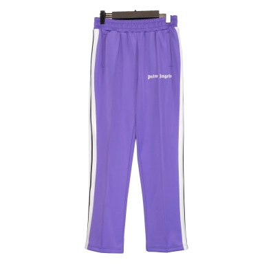 Palm Angels Zip-Up Classic Track Jacket & Pants Set Light Purple 02