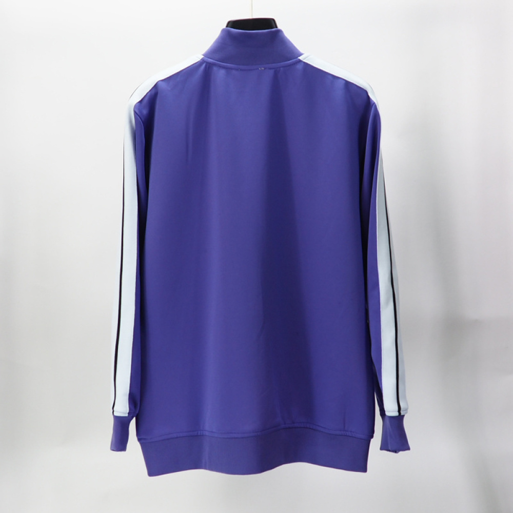 Palm Angels Zip-Up Classic Track Jacket & Pants Set Dark Purple