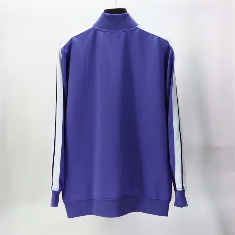 Palm Angels Zip-Up Classic Track Jacket & Pants Set Dark Purple