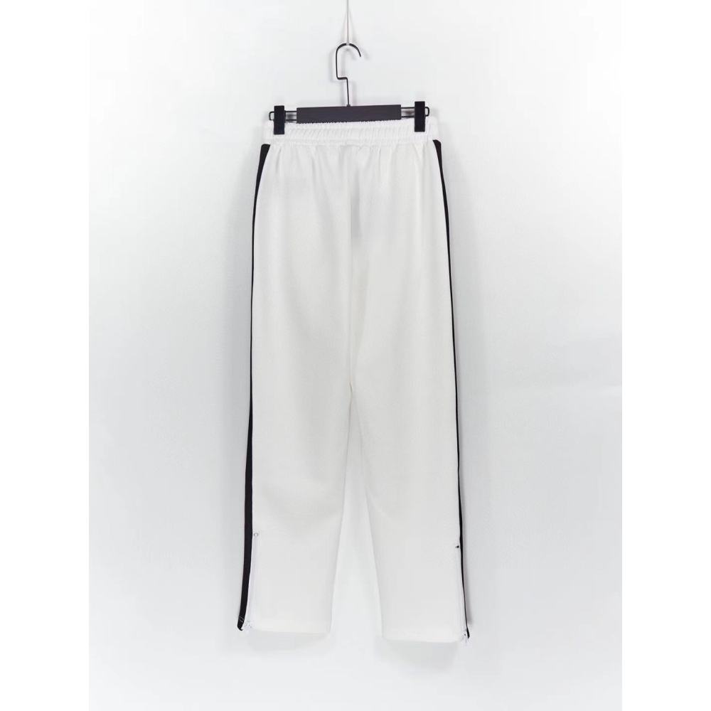 Palm Angels Zip-Up Classic Track Jacket & Pants Set White