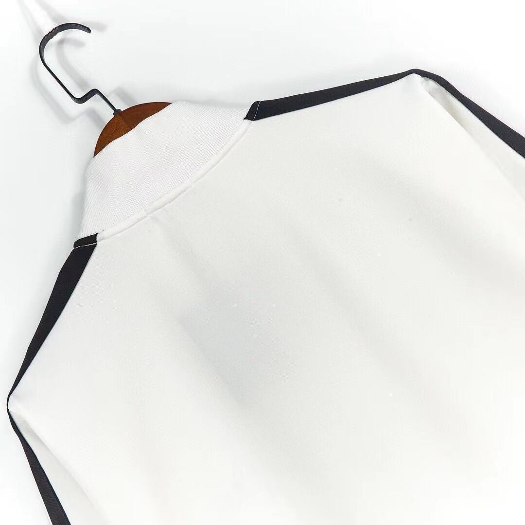 Palm Angels Zip-Up Classic Track Jacket & Pants Set White