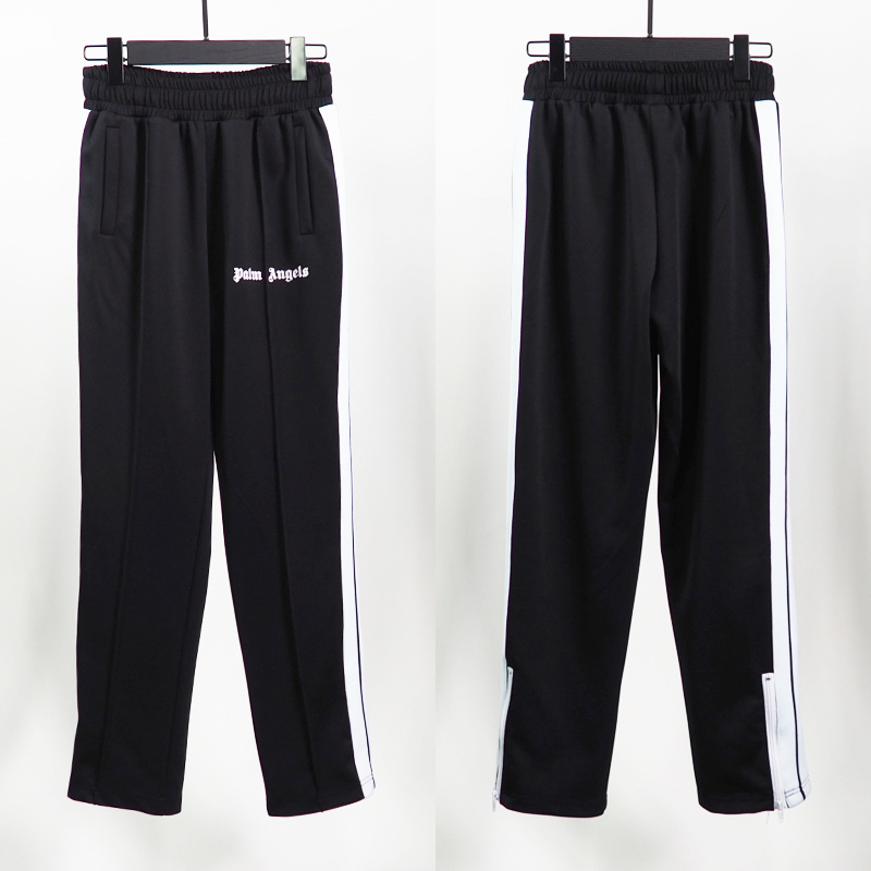 Palm Angels Zip-Up Classic Track Jacket & Pants Set Black