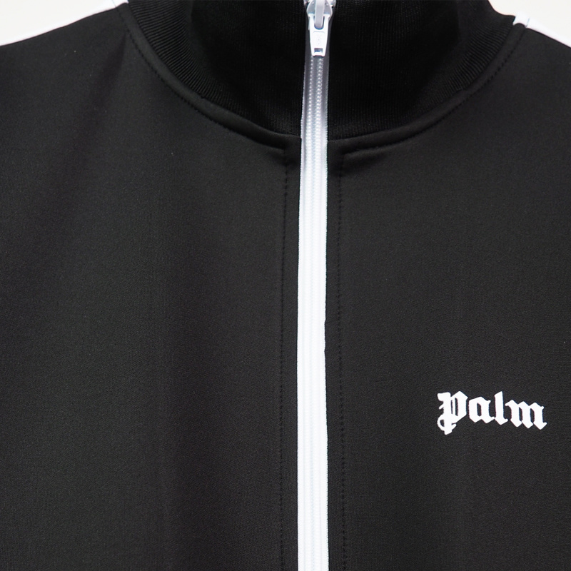 Palm Angels Zip-Up Classic Track Jacket & Pants Set Black