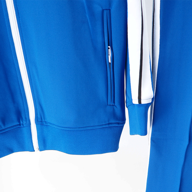 Palm Angels Zip-Up Classic Track Jacket & Pants Set Royal Blue