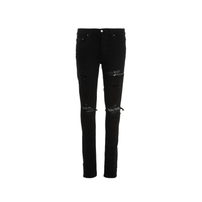Amiri MX1 Bandana Jeans Black 01
