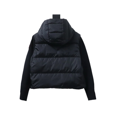 Canada Goose HyBridge Wide Quilt Knit Hoody Black 02