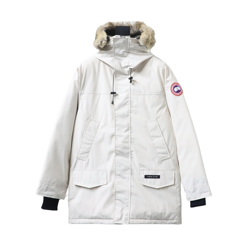 Canada Goose Langford Parka Mid-Length White