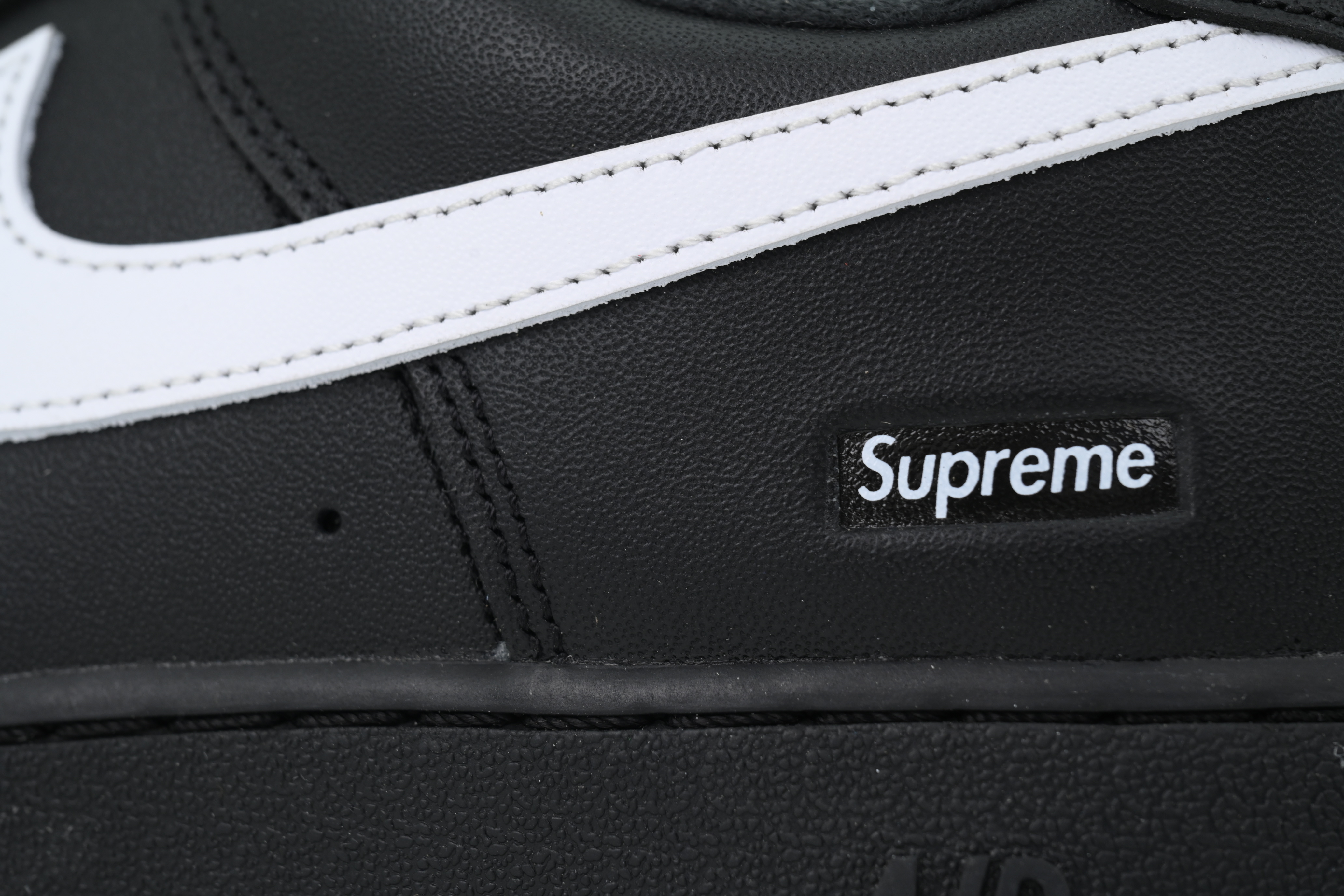 Nike Supreme x Air Force 1 Low 'Box Logo - Black White' CU9225-002