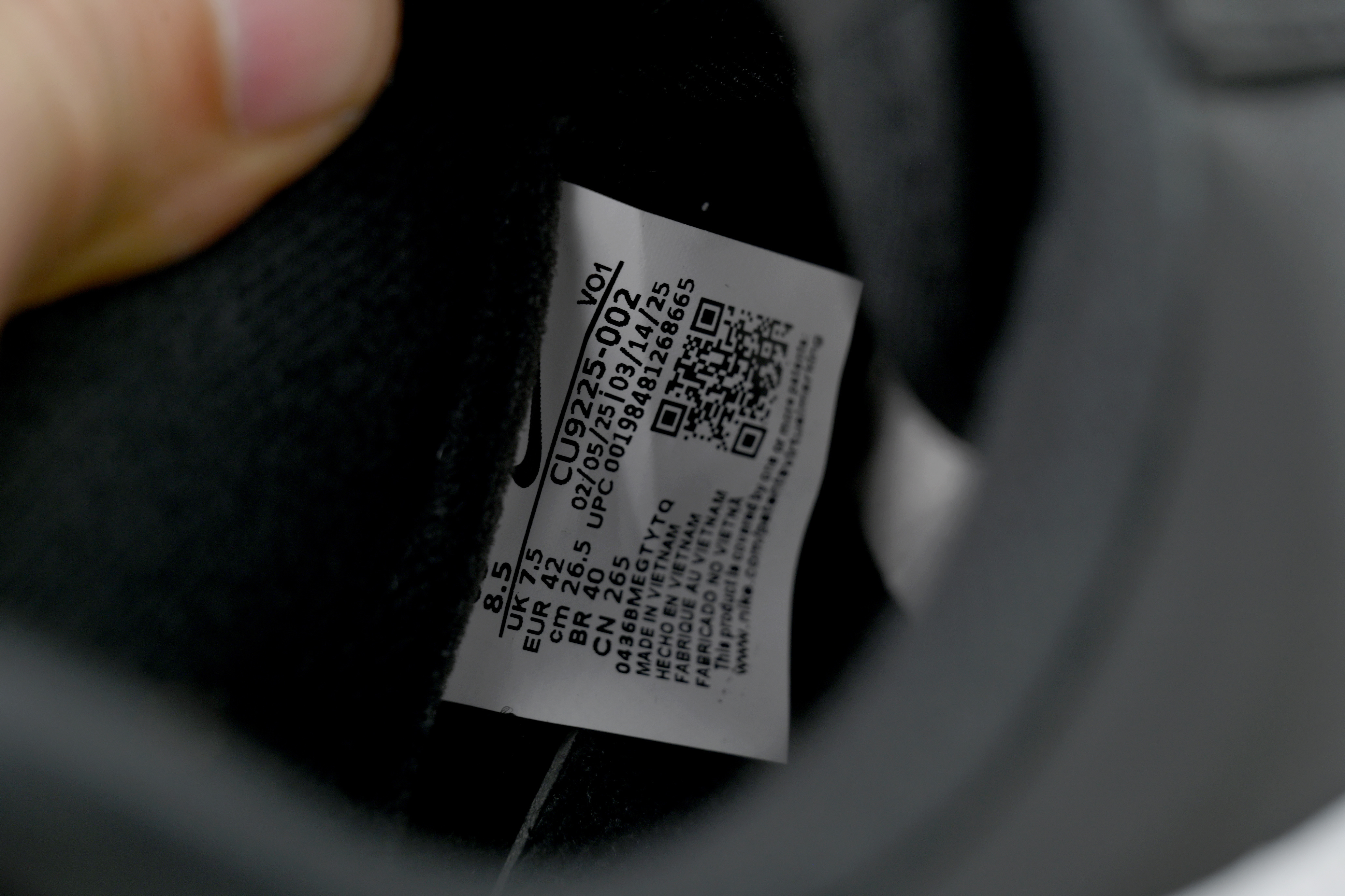 Nike Supreme x Air Force 1 Low 'Box Logo - Black White' CU9225-002