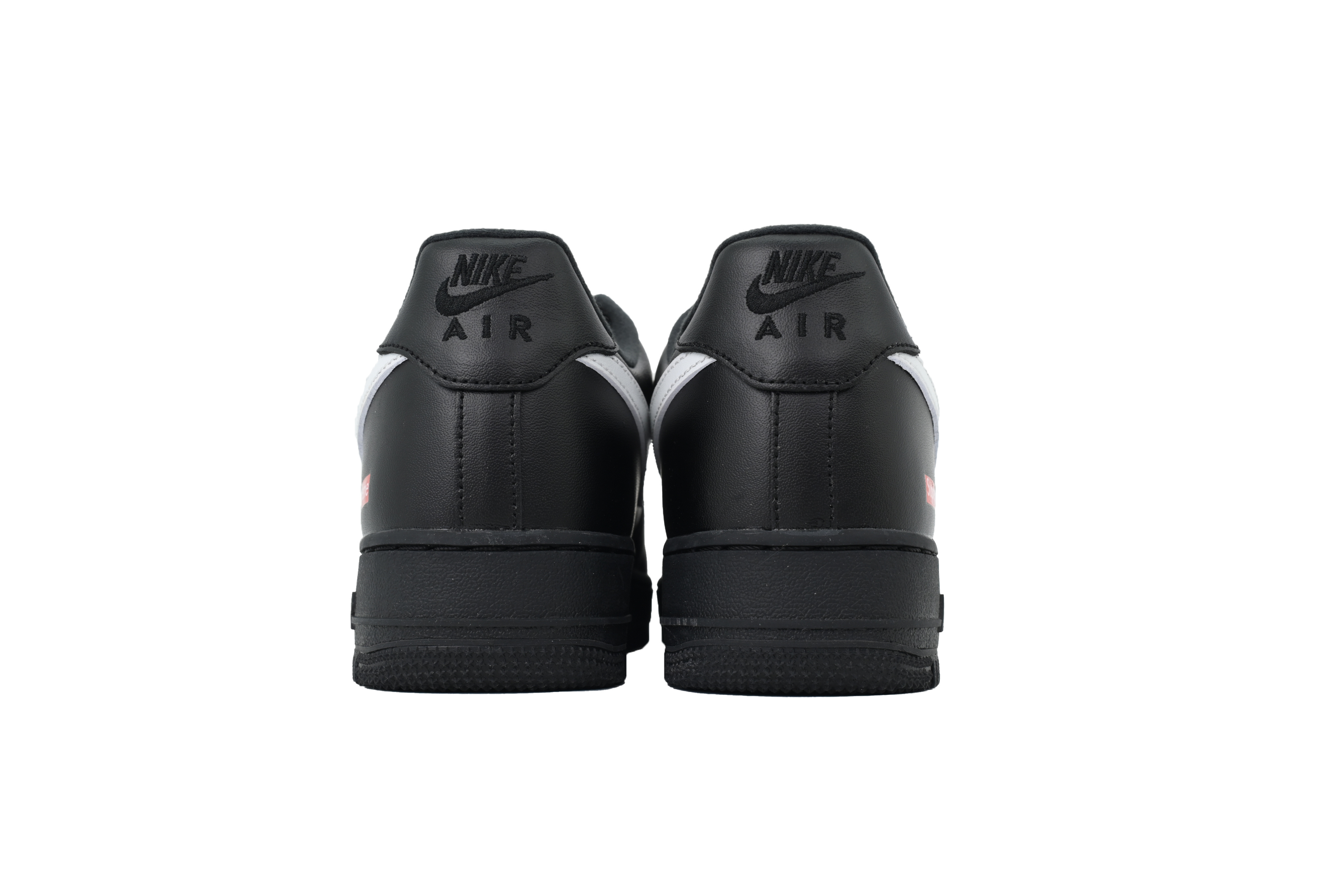 Nike Supreme x Air Force 1 Low Black Warrior Black And White CU9225-001