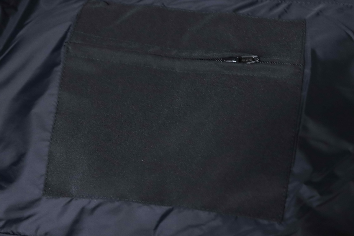 Canada Goose MacMillan Parka Black Down Jacket With Gray Label