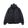 Canada Goose MacMillan Parka Black Down Jacket With Red Label