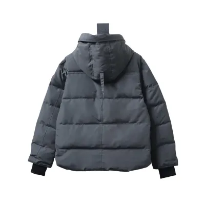 Canada Goose MacMillan Parka Gray Down Jacket With Red Label 02
