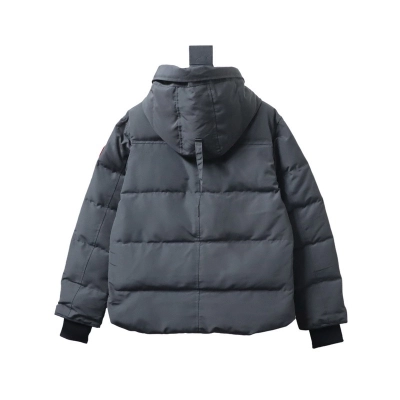 Canada Goose MacMillan Parka Gray Down Jacket With Red Label 02