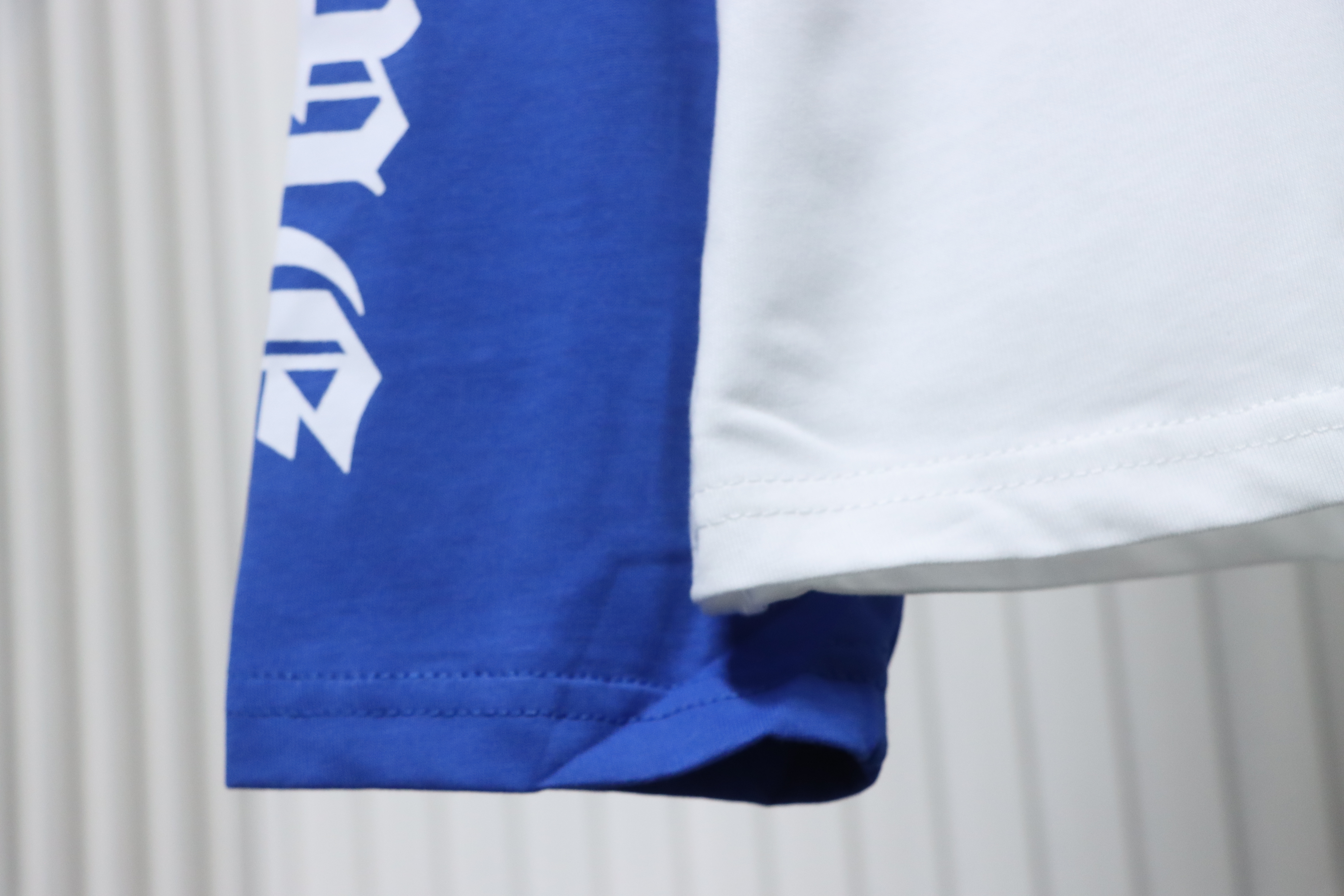 Chrome Hearts CH Baseball Shirt White/Blue