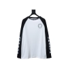 Chrome Hearts Horseshoe Neck Logo Long-Sleeve T-Shirt 'Black/White'