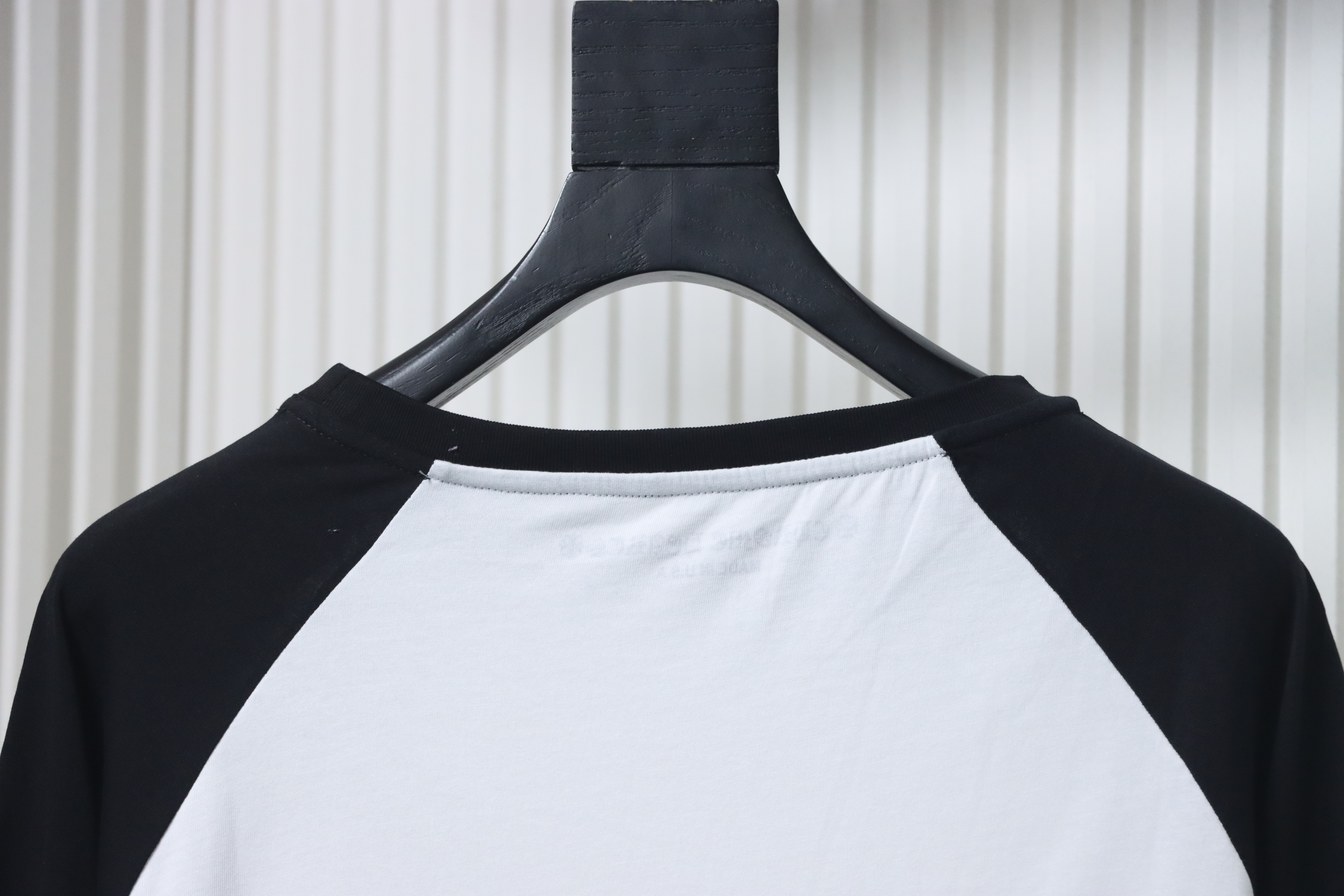 Chrome Hearts Horseshoe Neck Logo Long-Sleeve T-Shirt 'Black/White'