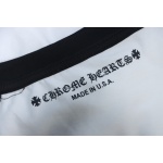 Chrome Hearts Horseshoe Neck Logo Long-Sleeve T-Shirt 'Black/White'