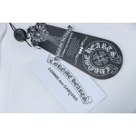 Chrome Hearts Horseshoe Neck Logo Long-Sleeve T-Shirt 'Black/White'