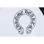 Chrome Hearts Horseshoe Neck Logo Long-Sleeve T-Shirt 'Black/White'