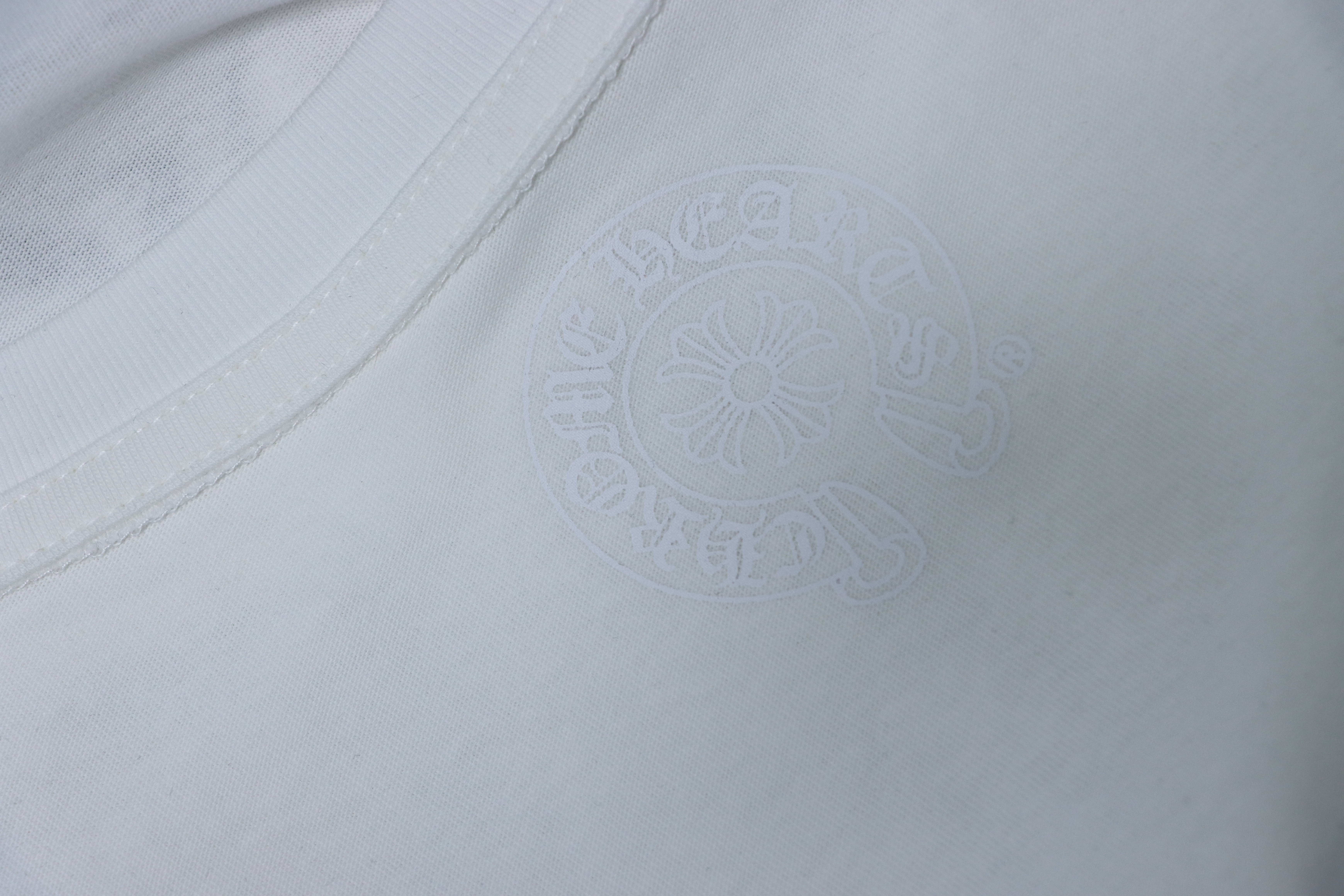 Chrome Hearts Los Angeles Excluisve Long-Sleeve T-Shirt White