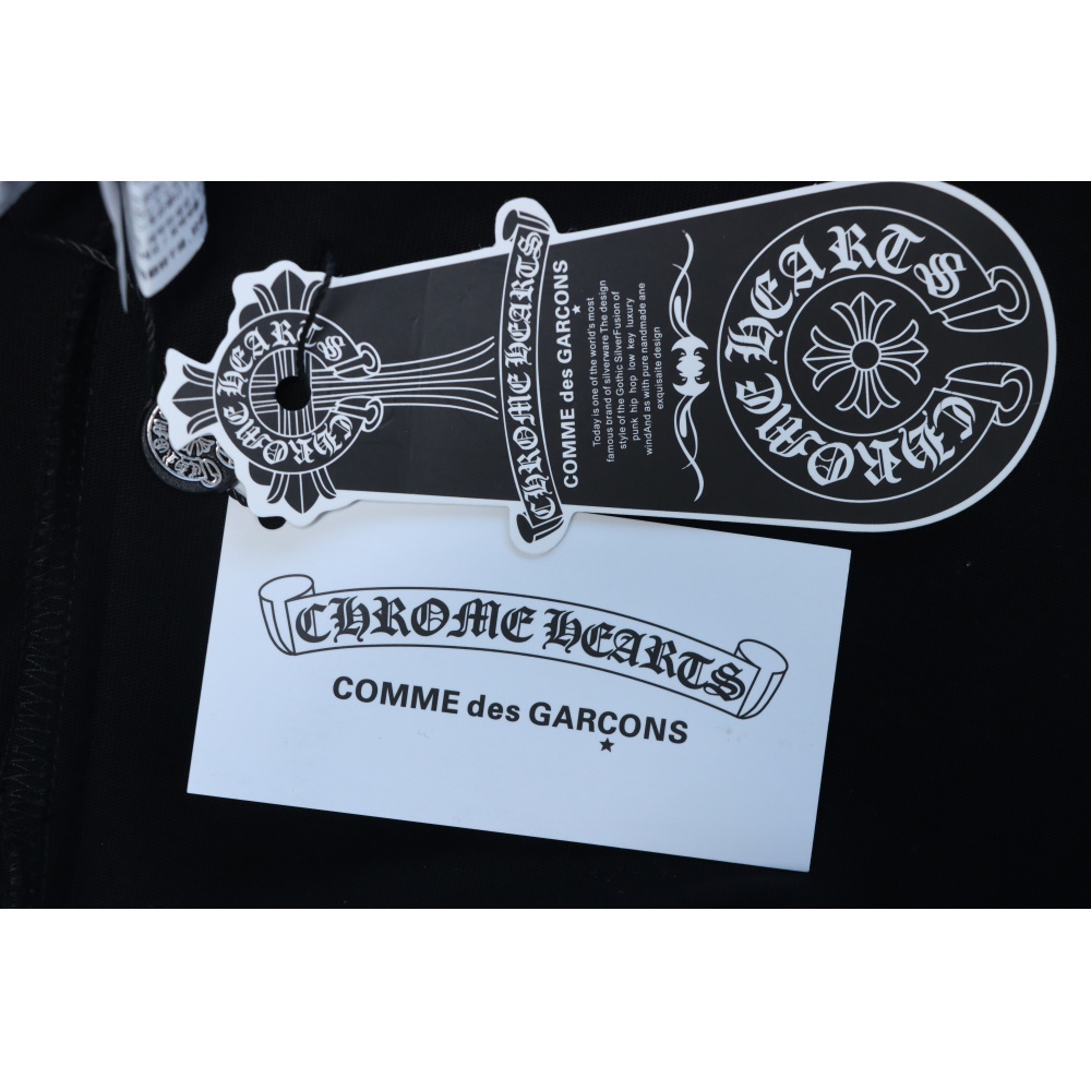 Chrome Hearts Matty Boy Shoulder Logo Crewneck Black