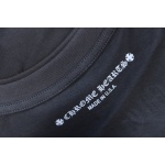 Chrome Hearts Matty Boy Shoulder Logo Crewneck Dark Gray