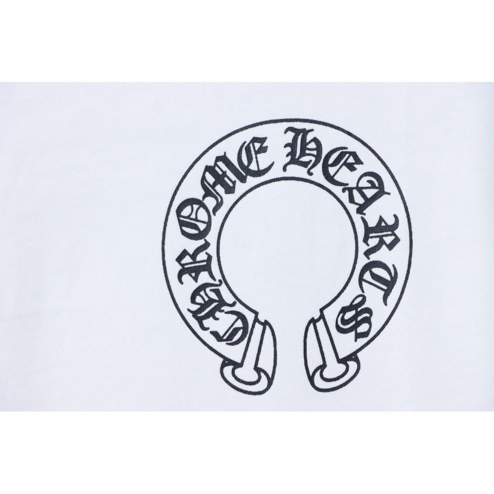 Chrome Hearts Matty Boy Shoulder Logo Crewneck White