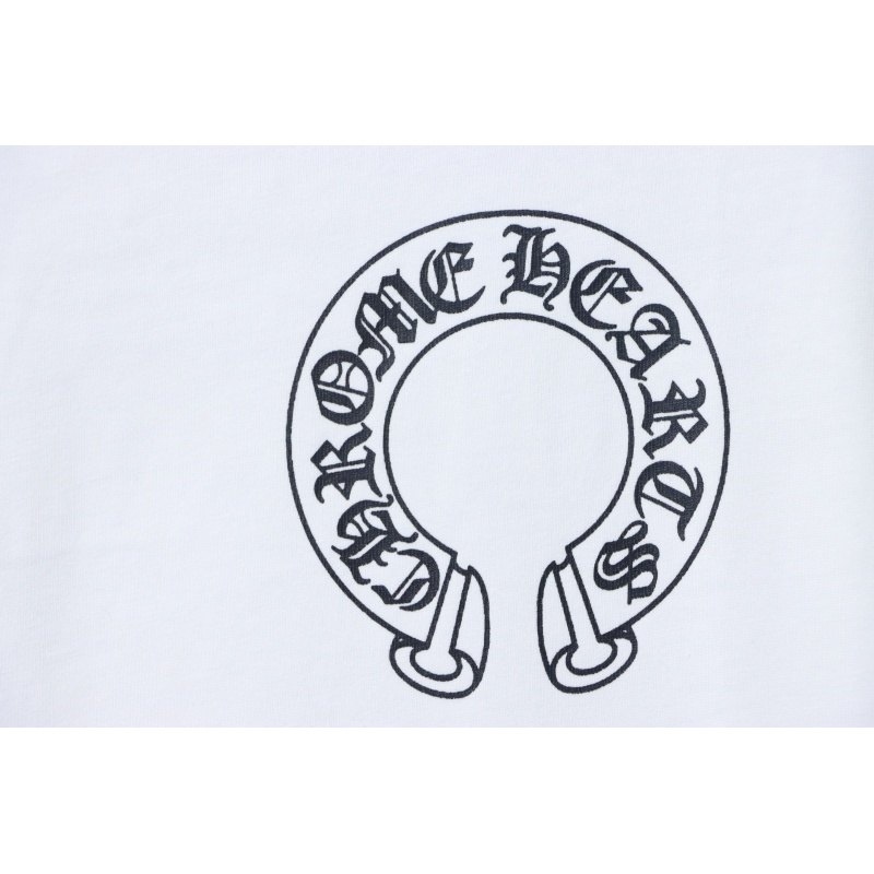 Chrome Hearts Matty Boy Shoulder Logo Crewneck White