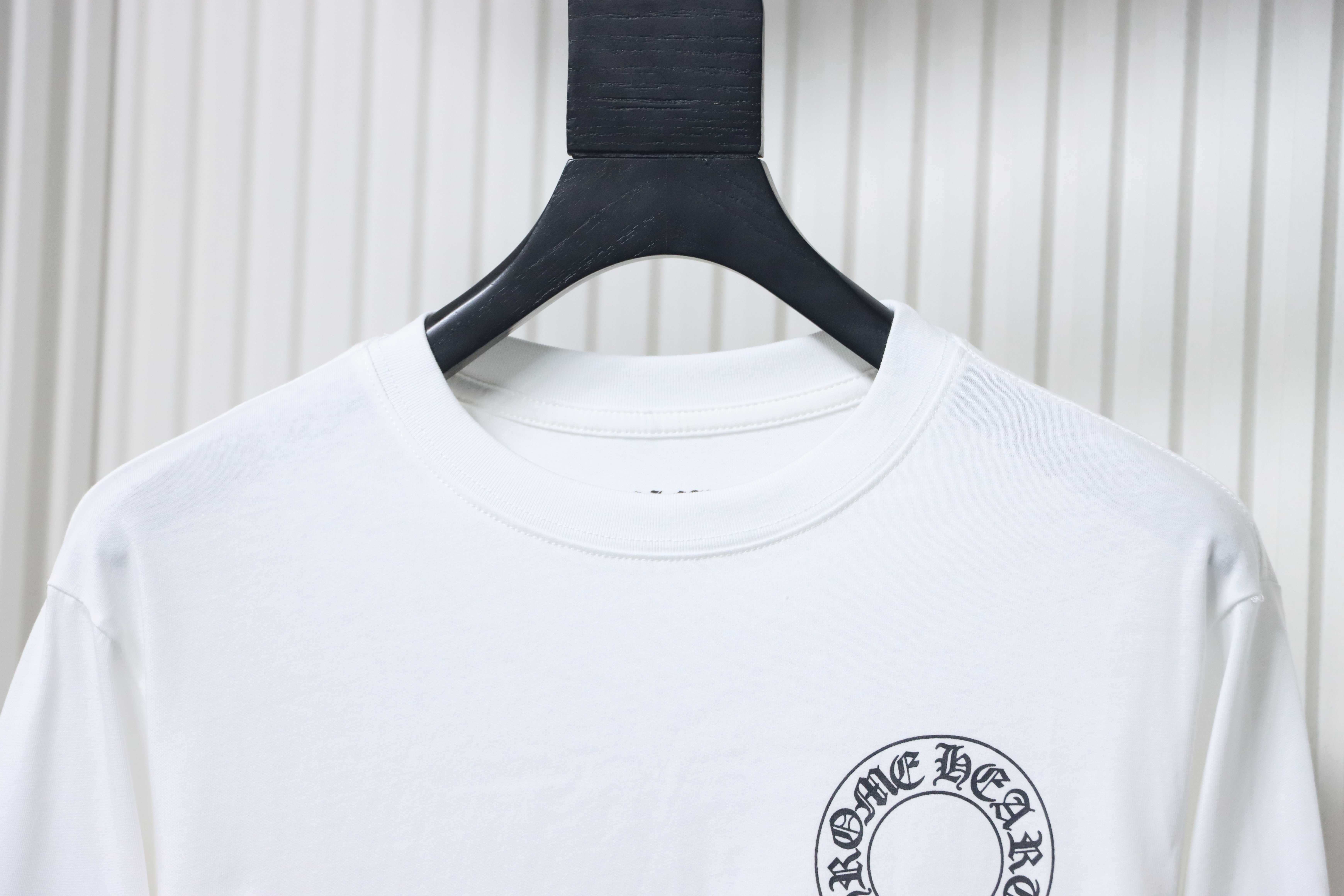 Chrome Hearts Matty Boy Shoulder Logo Crewneck White