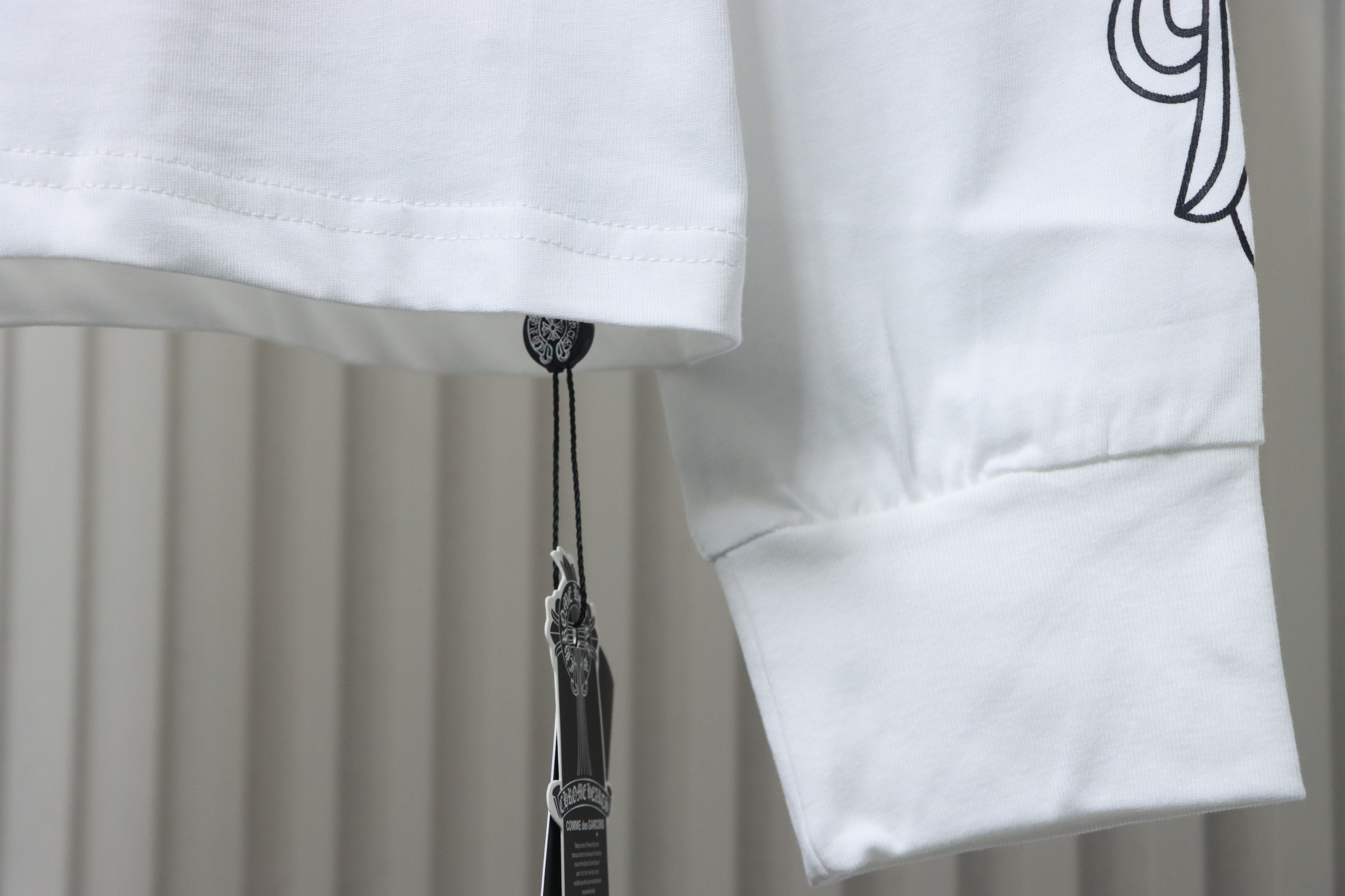 Chrome Hearts Matty Boy Shoulder Logo Crewneck White