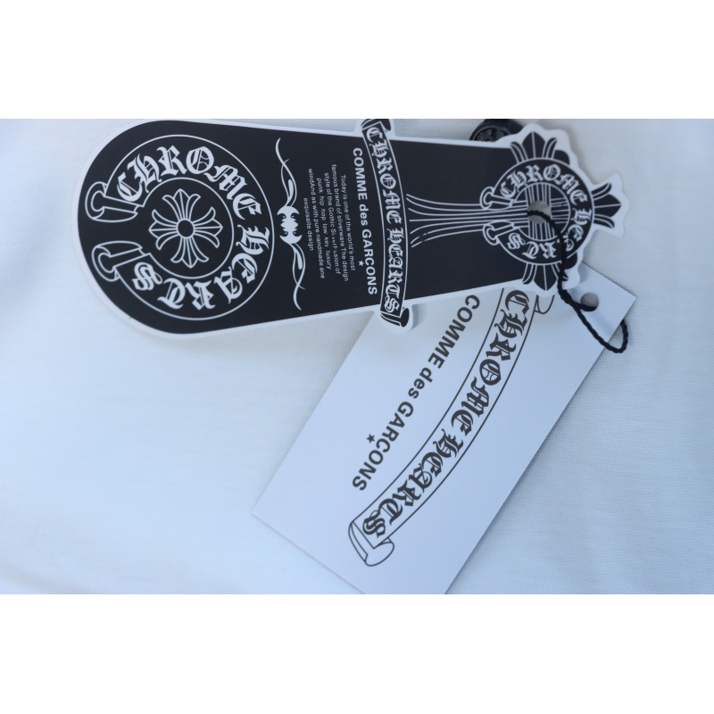 Chrome Hearts Multicolor Scroll Printed Logo Long Sleeves T-shirt Black
