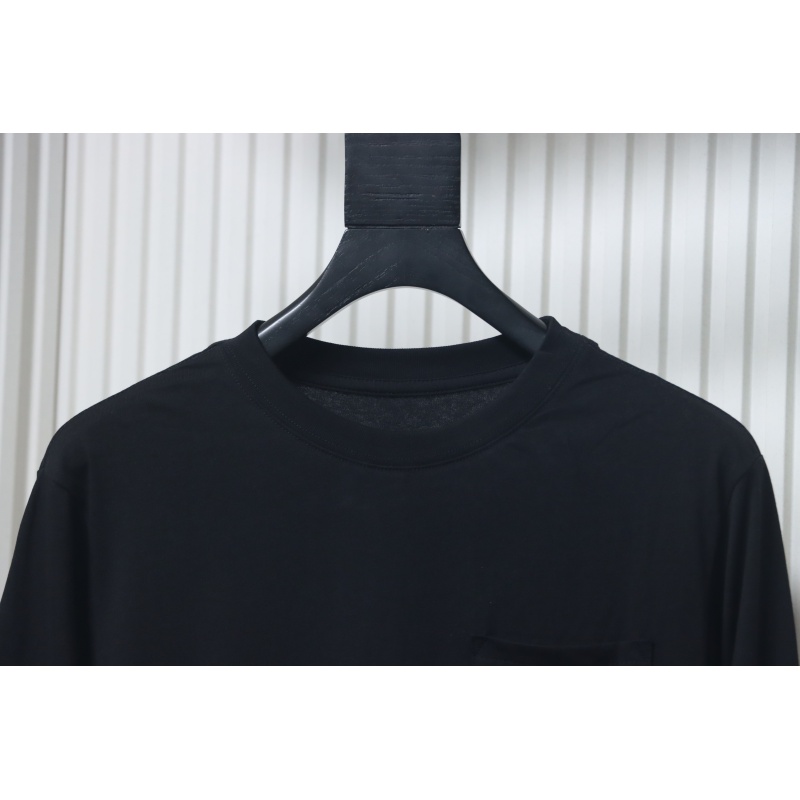 Chrome Hearts Multicolor Scroll Printed Logo Long Sleeves T-shirt Black