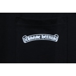 Chrome Hearts Multicolor Scroll Printed Logo Long Sleeves T-shirt Black