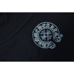 Chrome Hearts Multicolor Scroll Printed Logo Long Sleeves T-shirt Black
