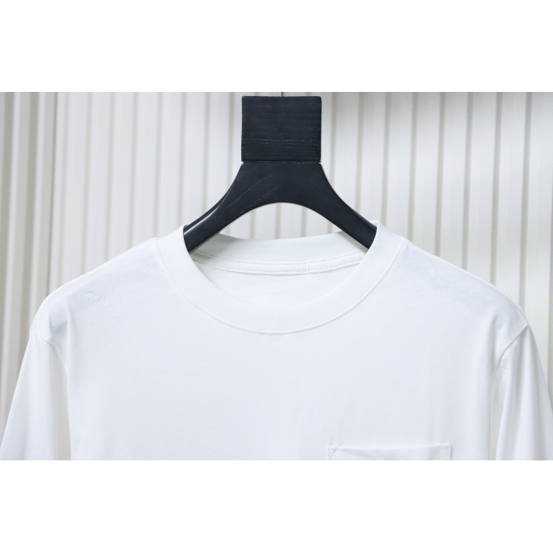 Chrome Hearts Multicolor Scroll Printed Logo Long Sleeves T-shirt White